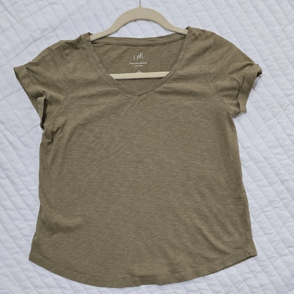 J. Jill Green Short Sleeve T-Shirt